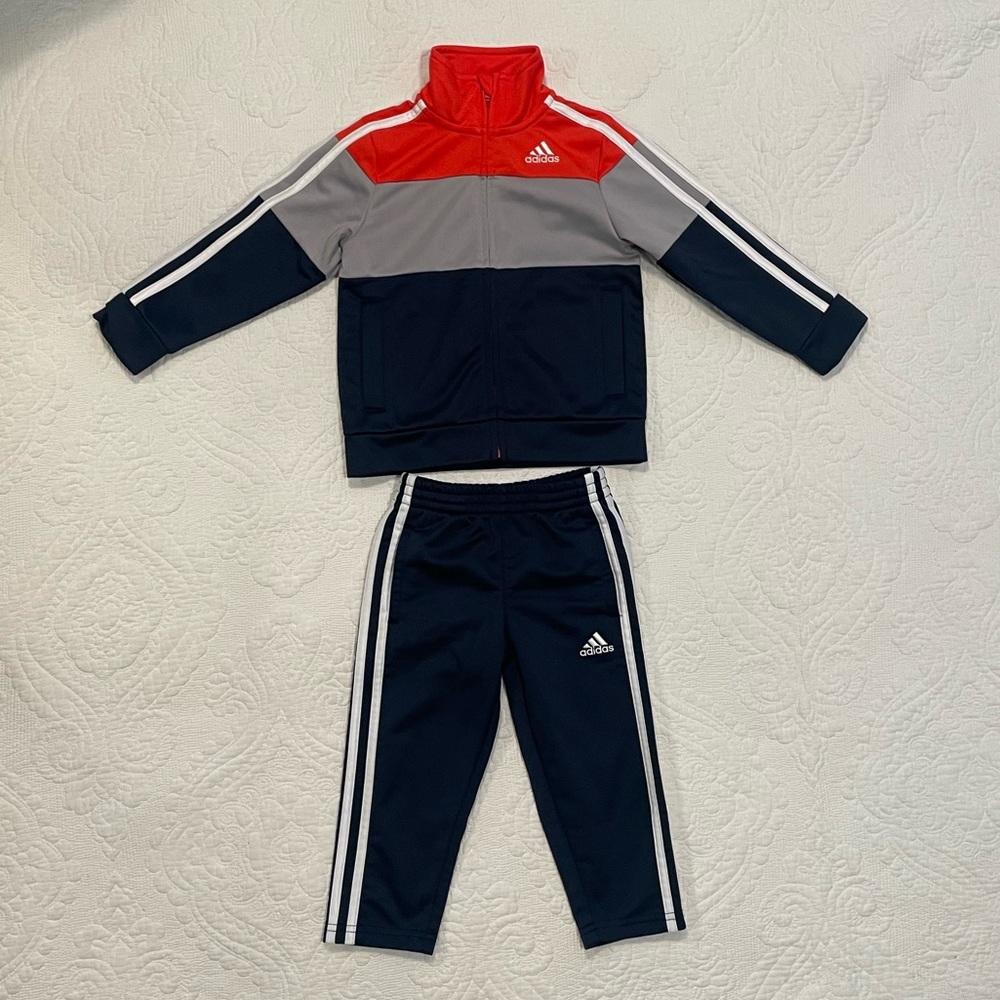 Adidas Boys Tracksuit